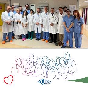 I chirurghi della clinica urologica 