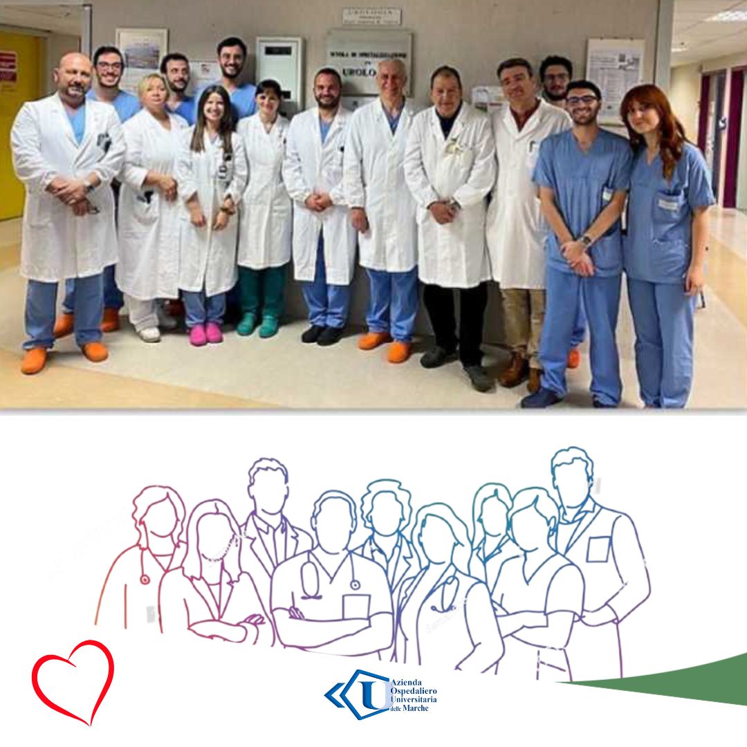 I chirurghi della clinica urologica 