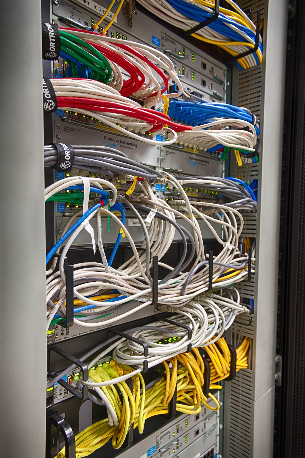 Datacenter - Particolare switch