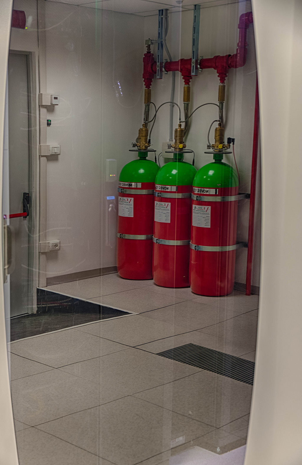 Datacenter- Serbatoi gas Novec